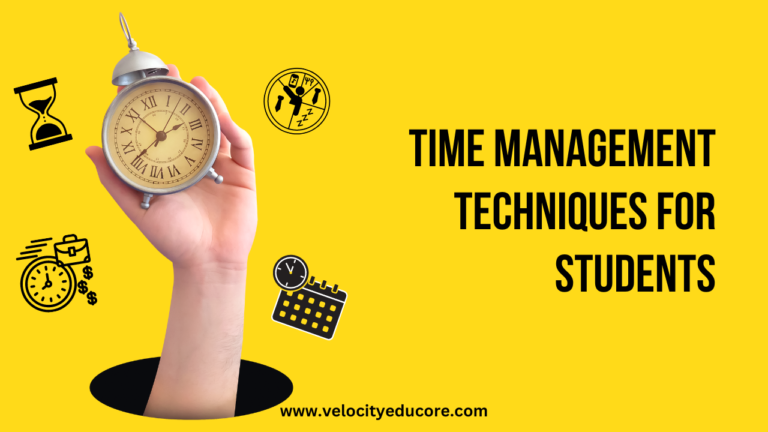 Picture of Time management techniques for students - Velocity Educore