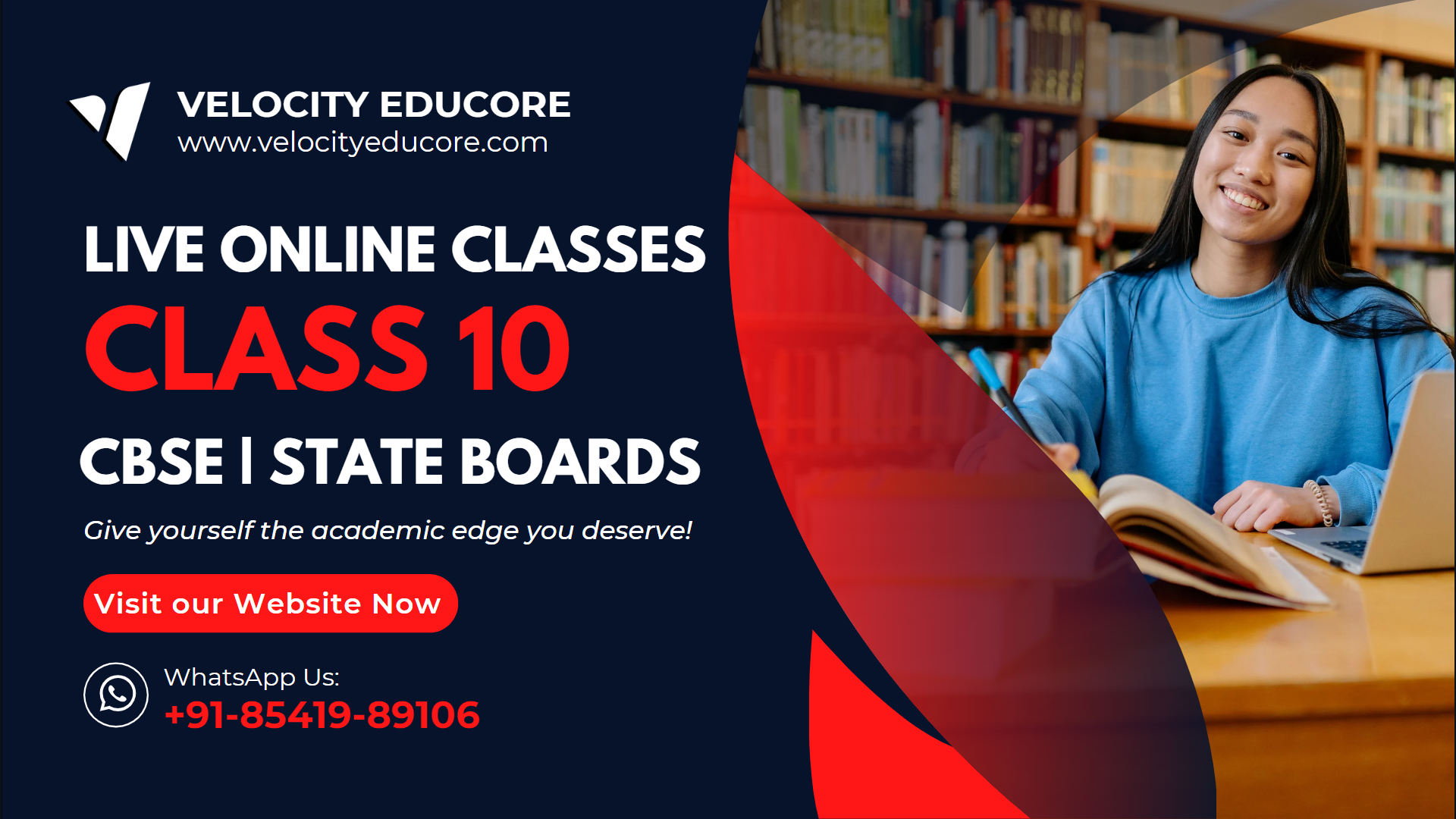Class 10 Online Classes - Velocity Educore